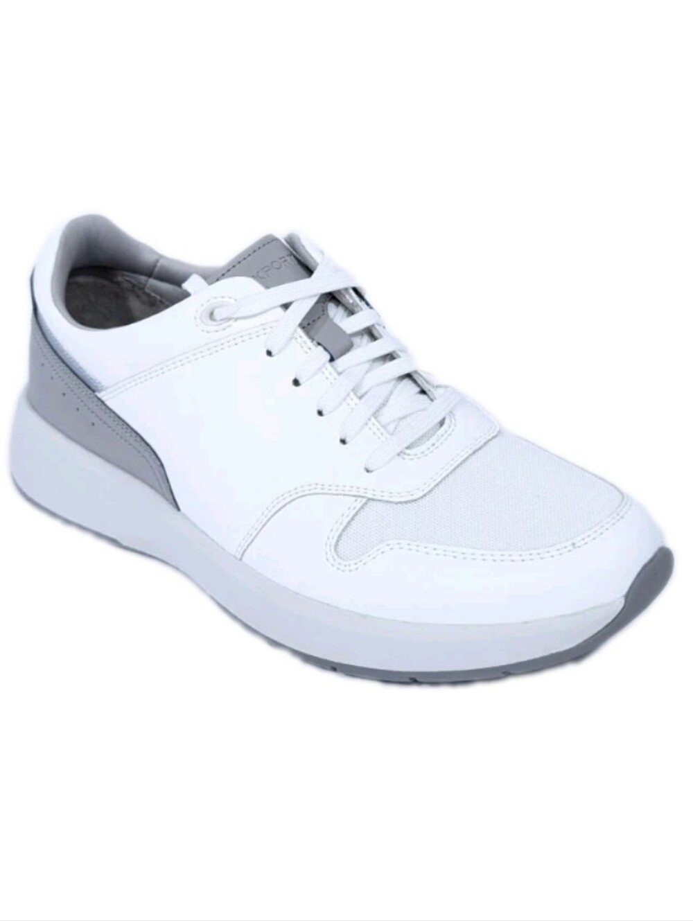 Rockport TruStride Sneakers sz 11 Women White Leather Walking Shoes New classic